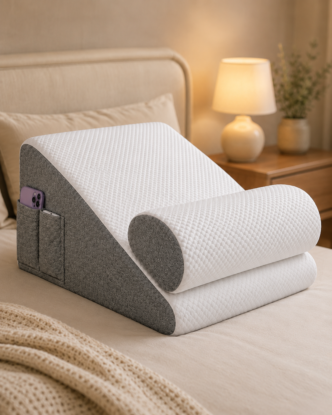 Hushora Elevate™ Support Wedge Pillow